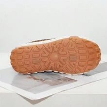 2024 New Multi-Color Tire Sole Snow Boots, Thick Plush Lining, Fashionable And Versatile Winter Boots For Women