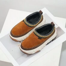 2024 New Multi-Color Tire Sole Snow Boots, Thick Plush Lining, Fashionable And Versatile Winter Boots For Women