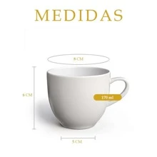 Teacup & Saucer Sets - 白色 - 查看 6