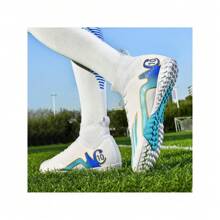 Professionelle Fußballschuhe für Erwachsene, Outdoor TF Stollenschuhe, leicht, für Wettkampf und Training - rutschfest auf Gras, langanhaltend Halt, atmungsaktiv für Komfort, hilft dir den Platz zu dominieren!