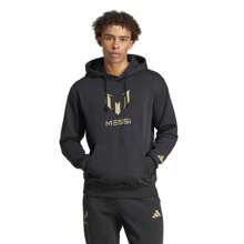 Sudadera con capucha de felpa Adidas | - Negro - Ver 1