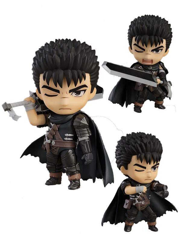 bandai 1 Stück 10 cm/3,93 Zoll Anime Figur #2134 Ritter Guts Actionfigur #2544 Griffith Figur Zimmer Dekorationen PVC Sammlungsmodell Puppe Spielzeug Weihnachten