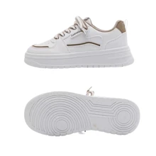 Women's Casual Tennis Shoes With Breathable Platform In Various Colors Lightweight Comfortable For Women Fashion Platform AURA 46127-28 - 棕色 - 查看 2