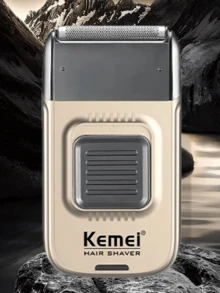 Kemei Professional High-Quality USB Rechargeable Male Electric Shaver Km-Tx11 - Khaki - View 2