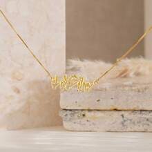 1 Chiếc Vòng Cổ Tay Dấu Hiệu Im Lặng Khoét Rỗng Xương Đòn - nhiều màu - Xem 5