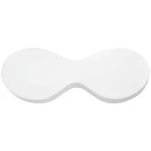 一次性无纺布眼部护理纸、水疗纸面眼垫、DIY透明眼膜纸美容纸用于护肤水疗包裹保湿 - 白色 - 查看 13