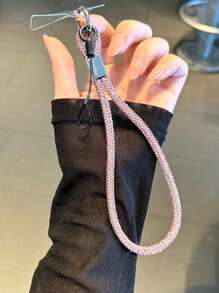 1 dây đeo cổ tay bằng đá Rhinestone sang trọng, dây đeo cổ tay khảm đá Rhinestone bền, phụ kiện điện thoại thời trang, quà tặng chống thất lạc cho mẹ, gia đình, bạn bè, sinh nhật, mặt dây điện thoại ngày lễ, dây đeo điện thoại - Nhiều màu - Xem 5