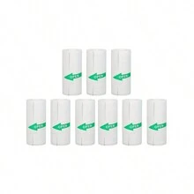 9Rolls 2.2in X 19ft Thermal Printer Paper Rolls For Mini Pocket Printer White Self-Adhesice Sticky Receipt Paper Rolls POS Papers - 9Rolls-white Sticker - View 1