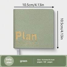 2025 Plan Notebook 100 Pages A7 To-Do List Daily Planner Work Task Journal - Multicolor - View 13