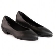 Ferrutini Women's Shoes Doll Style Secretary Work - màu đen - Xem 2