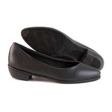 Ferrutini Women's Shoes Doll Style Secretary Work - màu đen - Xem 3