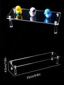 1 件透明亚克力组装楼梯甜点纸杯蛋糕桌面展示架，1-4 层糕点架，寿司拼盘，宴会冷菜分层架和甜点架圣诞礼物 - 圓柱腿款 - 查看 13