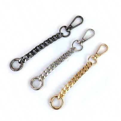 Metal Wallet Chain Extender Accessories Crossbody Bag Strap Extender Mini Bag Chain Extender Hardware Chain Hang Bag Gifts For Women Purse Chain Purse Charms