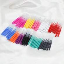 20pcs/50pcs Disposable Mini Eyebrow Brush Lightweight Eyebrow Lifting Brushes Micro Eyelash Brush Applicator Tool Portable Eyebrow Perm Brush