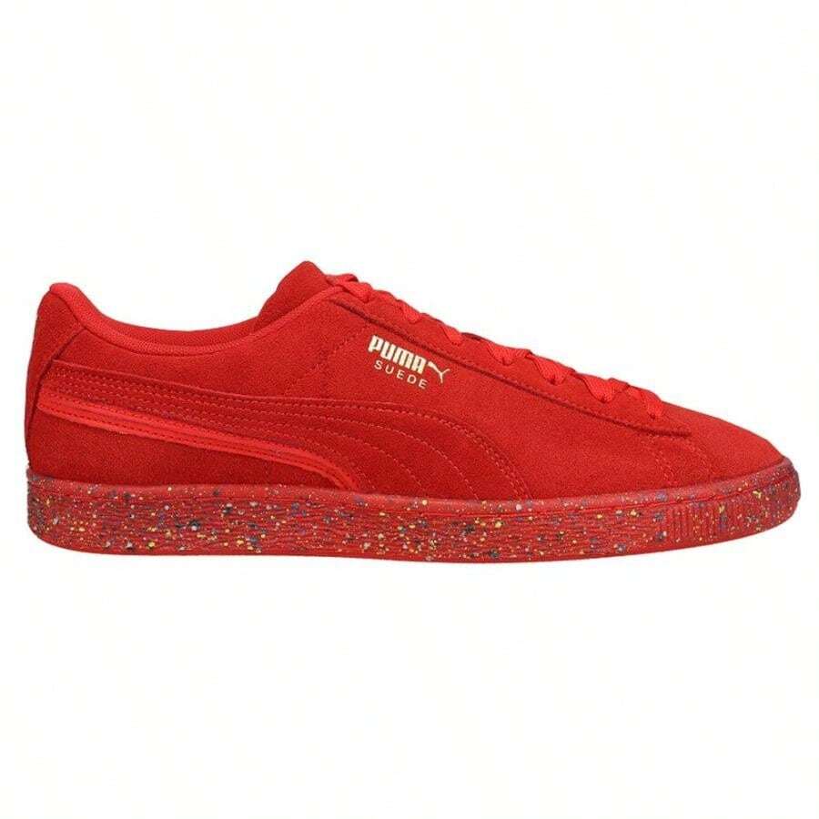 Suede Mono Triplex Lace Up Sneakers - Default - View 1