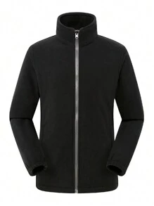 YOMEGO 女士三合一防水防风冬季夹克，带保暖衬里的滑雪外套，时尚可拆卸女式连帽外套，非常适合户外探险、慢跑、徒步旅行、露营 - 黑色 - 查看 3