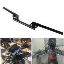 Manillar de motocicleta, manillar de motocicleta de 22 mm, manillar ajustable universal para automóvil deportivo, tranvía, ATV, scooter, vehículo todoterreno - Azul - Ver 2