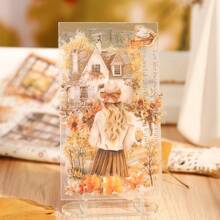 have a good day 1 Książka 20 Arkuszy Cztery Pory Roku Turystyka Temat Naklejki Książka Estetyczny Scrapbooking Dekoracyjny Materiał Kolażu DIY Etui na Telefon Estetyczny Dziennik Biuro i Artykuły Szkolne