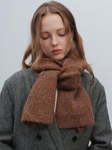 1pc/Set Women's Autumn Winter Warm Windproof Casual Cute Retro Street Rainbow Gradient Color Block Acrylic Knit Beanies, Suitable For Outdoor, Daily Commute - Multicolor - View 7