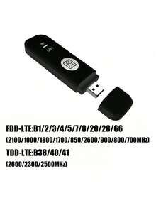 Módem Mifi 4g Inalambrico Portátil Usb Cobertura Nacional - Negro - Ver 3