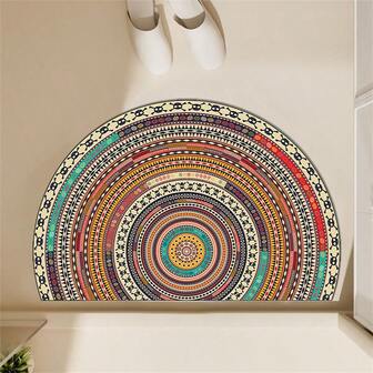 1 块柔软不对称地毯，仿羊绒，创意设计，适合客厅、卧室、办公室、家居使用