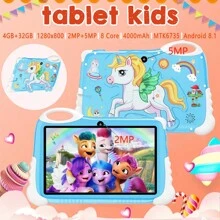 Q8C9 7.1 英寸 Android 8.1 平板电脑，实际 RAM 4GB + ROM 32GB，MTK6735 8 核 CPU 2.0 Ghz，1280x800px 分辨率高清触摸屏，4000mAh 锂离子电池，802.11ac Wifi，2MP+5MP 双摄像头，Type-C 充电（5V，2a），内置 GPS/数据线、手写笔、OTG 线、用户手册（无适配器）