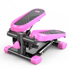 Home Office Exercise 330LBS Capacity Mini Stepper With Resistance Bands And LCD Monitor