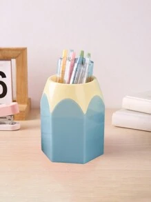 1 hộp đựng bút chì hình bút chì sáng tạo, hộp đựng dung tích lớn, cốc đựng bút để bàn dễ thương, giá đựng cọ trang điểm, giá đựng văn phòng phẩm hoạt hình nhiều màu sắc, thích hợp cho trường học, văn phòng, trang trí nhà cửa, quà tặng cho bạn bè, phụ kiện bàn làm việc văn phòng phẩm mùa tựu trường, đồ dùng văn phòng, giá đựng bút, phụ kiện văn phòng phẩm - Nhiều màu - Xem 13