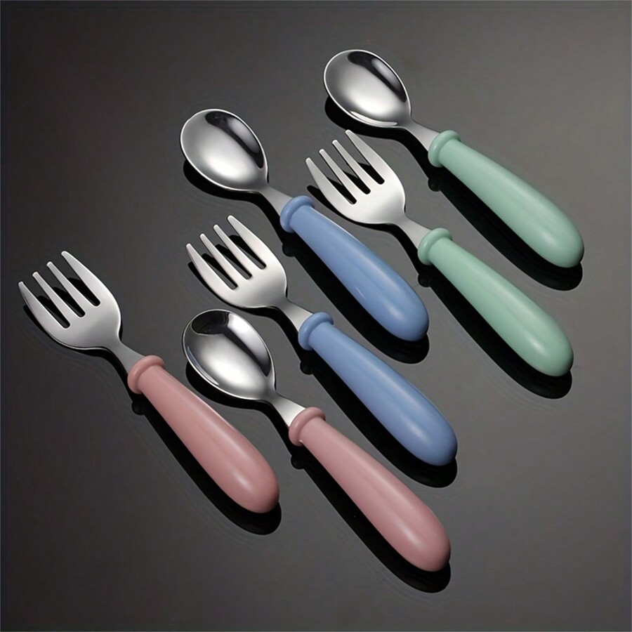 Personalized Stainless Steel Cutlery Spoon And Fork Box Set With Custom