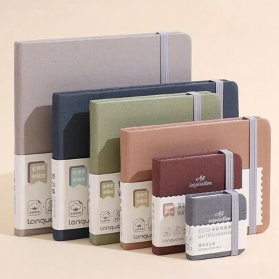 48 Page Pulp Tearable Free Watercolor Book, Portable Watercolor Paint Drawing Book For Fishing, Color Drawing Sketch Book Back To School,Mother's Day,Mom's Gift,Back To School,School Supplies