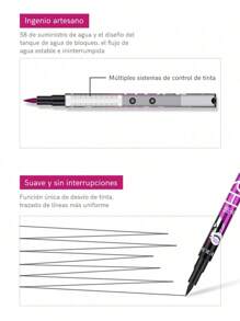 12 Eyeliners Eyeliner 36H Eyebrow Pencil Romantic Rain - Black - View 4