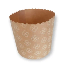 Printed Panettone Paper Mold 100g With 100 Units - Màu nâu  Mocha - Xem 3