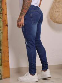 Men's Super Skinny Ultra-Tight Skinny Jeans - 彩色 - 查看 6