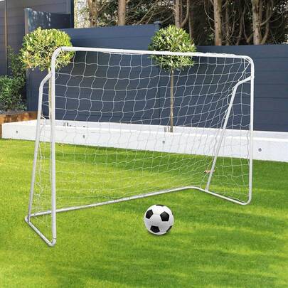 Football Goal 7FT X 5FT Portable Football Rebounder Net Football Goal Post Practice Soccer Training With Outdoor Net And Pegs For Gardens Park Beaches Playground