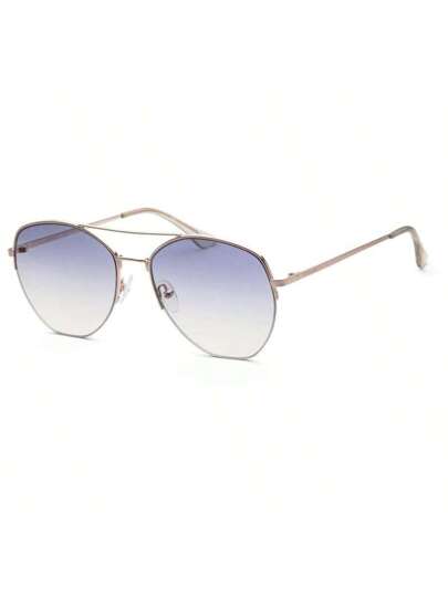 Men's Gold Aviator Sunglasses