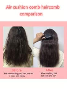 1/2 Lược nhựa cầm tay cho tóc dài, lược mini có chức năng massage và tay cầm kết cấu mờ để duỗi tóc - Nhiều màu - Xem 2