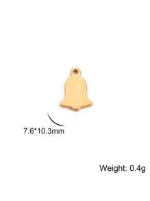 5 cái/gói Bùa Giáng sinh bằng thép không gỉ dùng làm đồ trang sức, vòng cổ, vòng tay, hoa tai thủ công DIY - loạt phim giáng sinh - Xem 17