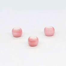 50PCS Macaron Fresh Color Ceramic Large Hole Beads, Suitable For Bracelet And Necklace Making, Perfect Gift Accessories