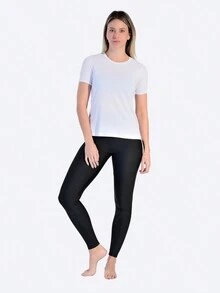 WOMEN'S FITNESS GYM T-SHIRT - Blanco - Ver 4