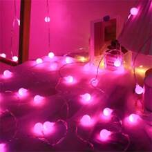 1PC 1.5M/3M/6M/10M LED Warm Light Colored Lamp String Light Chain Light Starry Ball Lighting Chain Star Light Christmas Small Colored Lamp Wedding Garden