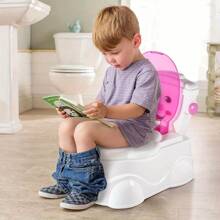 Potty Training Toilet Seat With Splash Guard 2 In 1 Toddler Training Portable Chair Urinal For6 Months To 5 Years (Blue) - Blue - View 10