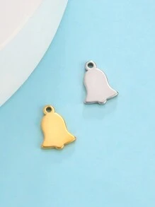 5 cái/gói Bùa Giáng sinh bằng thép không gỉ dùng làm đồ trang sức, vòng cổ, vòng tay, hoa tai thủ công DIY - loạt phim giáng sinh - Xem 4