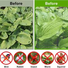 1 Pack, Insect Netting HDPE 60 Mesh, Polyethylene Material,Easy To Cut,Transparent  Mesh , Fruit Cover Screen Protection Mesh Netting Greenhouse Plants Protection Net,Greenhouse Insect Proof Net, Plant And Fruit Protective Film