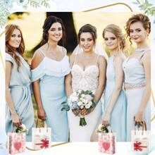 60pcs Small Gift Bag, Candy Bag, Souvenir Wedding Birthday Holiday Gift Wrapping, Mini Bag, Clear Tote Bag, Halloween Christmas Valentine's Day, PVC Bag With Handle - Clear - View 6