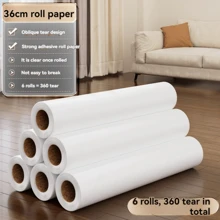 1pc Refillable Lint Roller With Extra Long Handle And Large Adhesive Roll For Pet Hair Removal