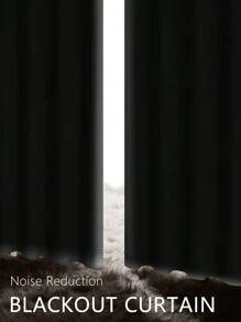 1 peça/2 peças Cortinas de Blackout com Forro Térmico e Revestimento Isolante, adequadas para sala de estar, quarto, cozinha, banheiro, decoração de casa e decoração de quarto