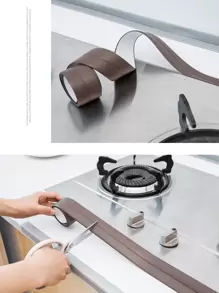 1pc Kitchen Waterproof And Mildew Proof Tape, Kitchen And Bathroom Self-Adhesive Joint Sealing Strip, Bathroom Toilet Gap, Wall Corner Line Adhesive Strip, Stickers, Wall Decal, Vinyl Decal For Home Decorations, Spring Decoration Items Refresh Your Home, Rama Decoration Stickers Gifts Birthday Graduation