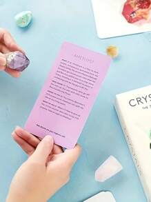 1 套水晶石牌、塔罗牌、巫术、桌上游戏、塔罗牌袋 - 白色 - 查看 4