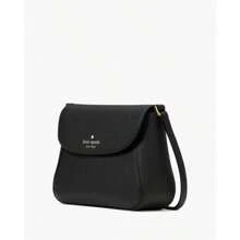 Kate Spade Monica Mini Flap Crossbody - Black - View 3