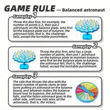 平衡太空人桌面遊戲,專注力訓練,親子互動棋盤玩具 - 彩色 - 查看 4